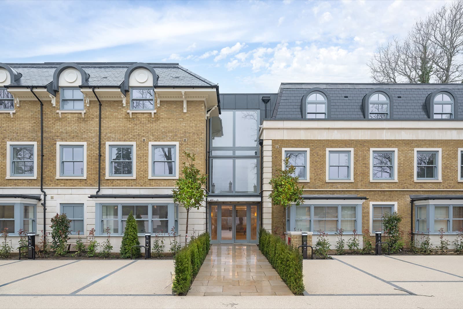 Shalford Lodge — air source heat pumps and solar PV